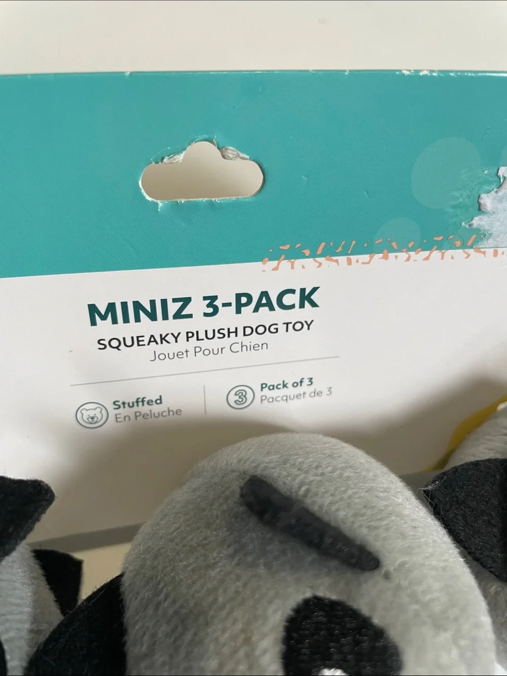 Plush Pet Toys Raccoon & Hedgehog Zippy Paws
